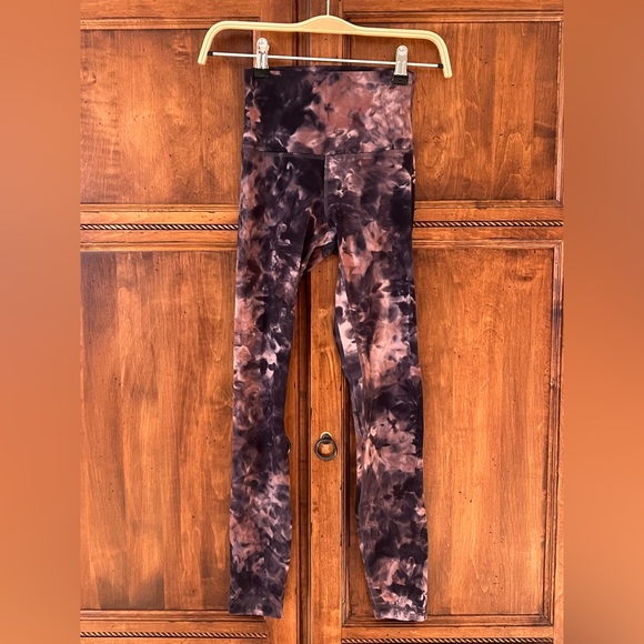 NWOT Lululemon Align High-Rise leggings | Diamond Dye Graphite Grey Pink Pastel - Picture 4 of 12